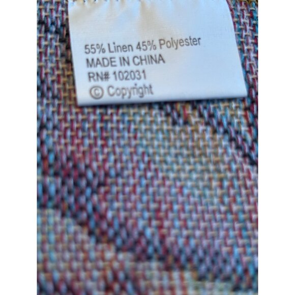 Set of 6 Fabric Tapestry Placemats Fruit Grapes, Cherry , Apple , Pear 18.5x13 - Picture 8 of 8